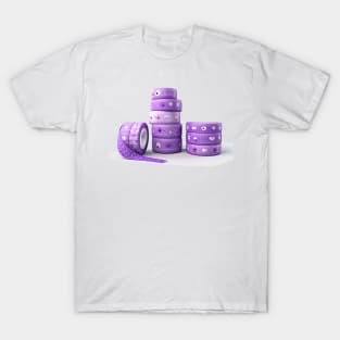 rolls of purple tape T-Shirt